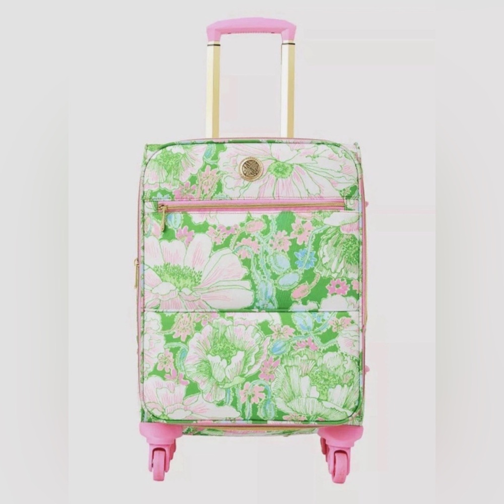 Lilly Pulitzer Travel Luggage Set NEW Poppyland print - Picture 5 of 5